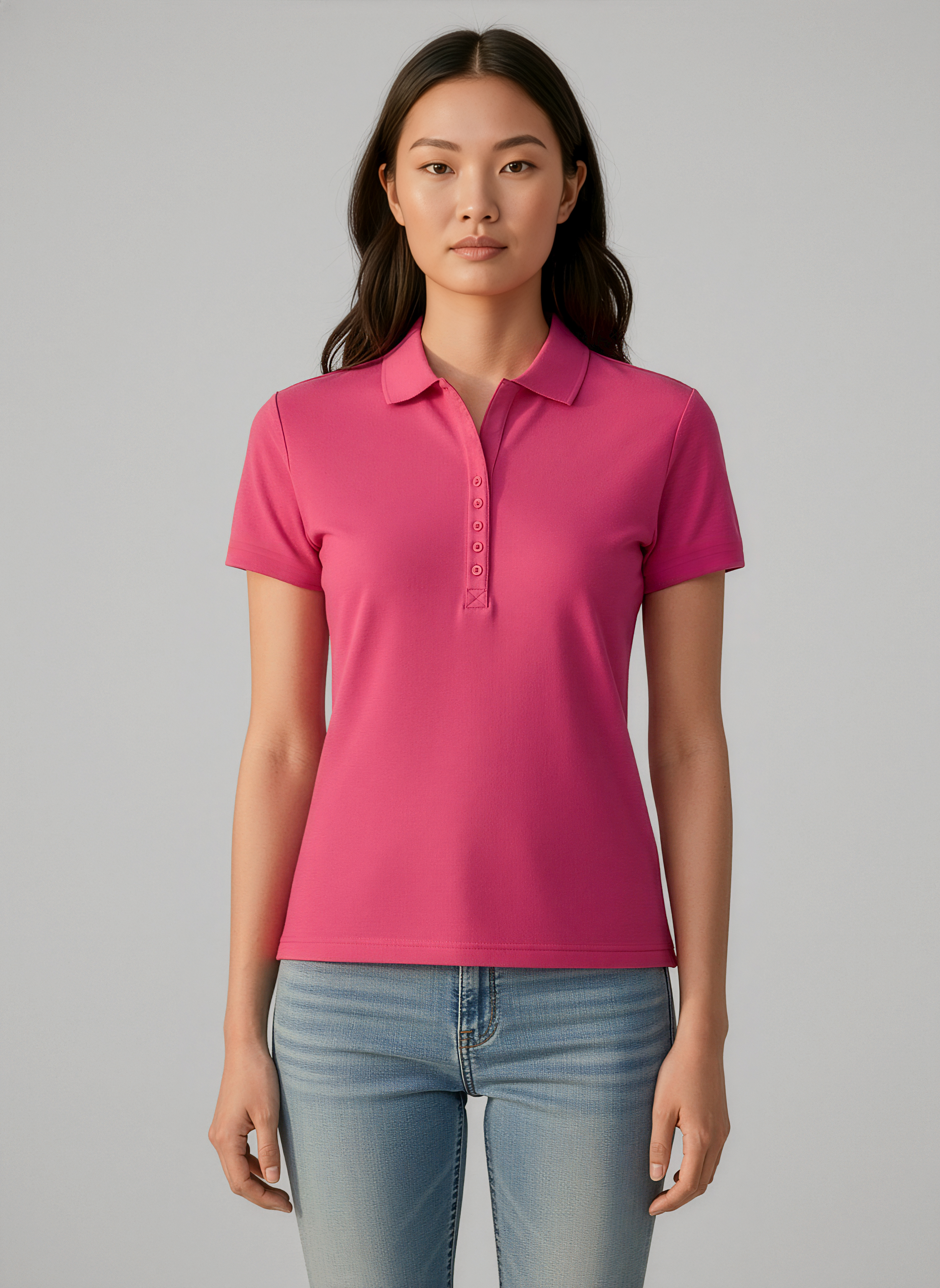 Biz Collection Ladies Crew Polo