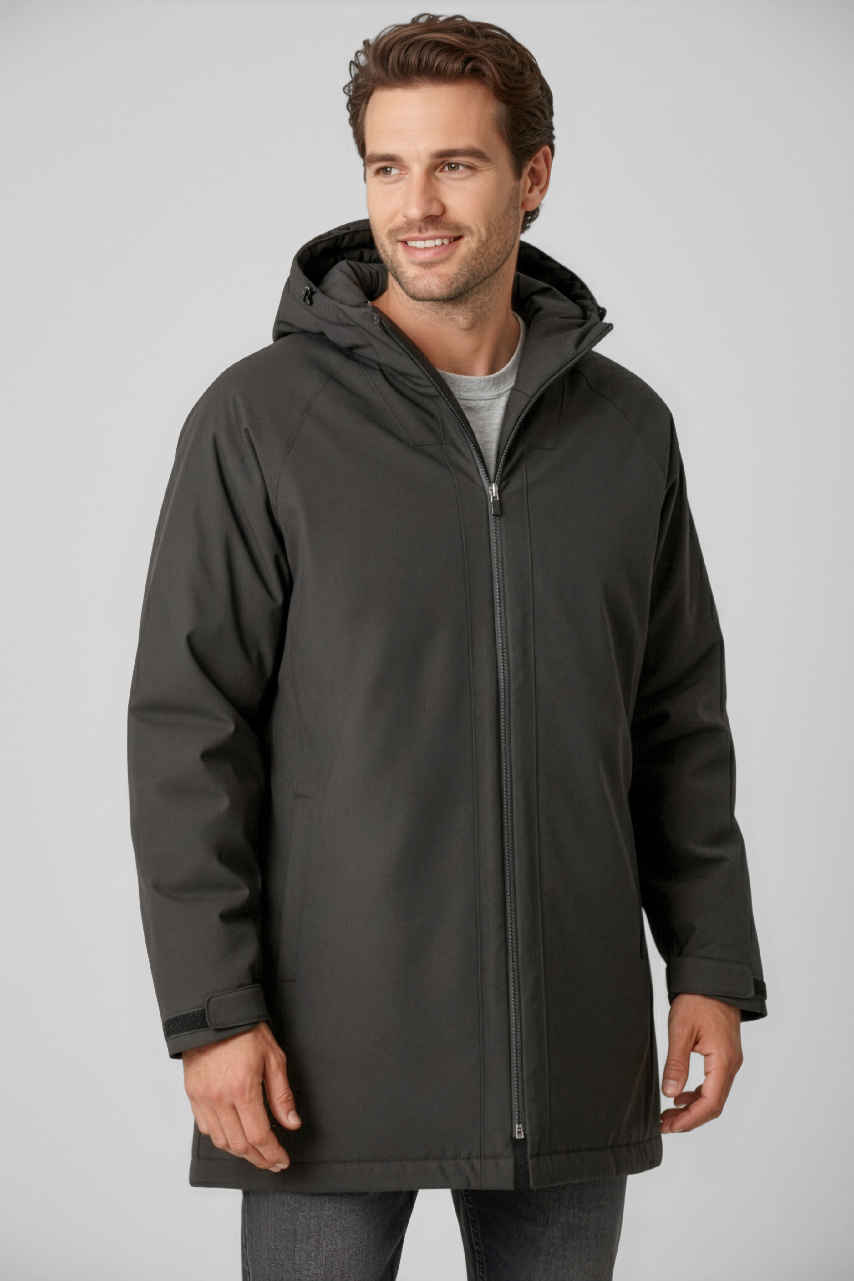 Spere Adults Unisex Quilted Longline Parka