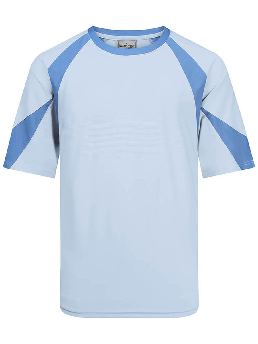 Bocini Three Tone Contrast Sports Tee - Kids