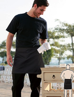 Polyester Drill Quarter Apron - No Pocket