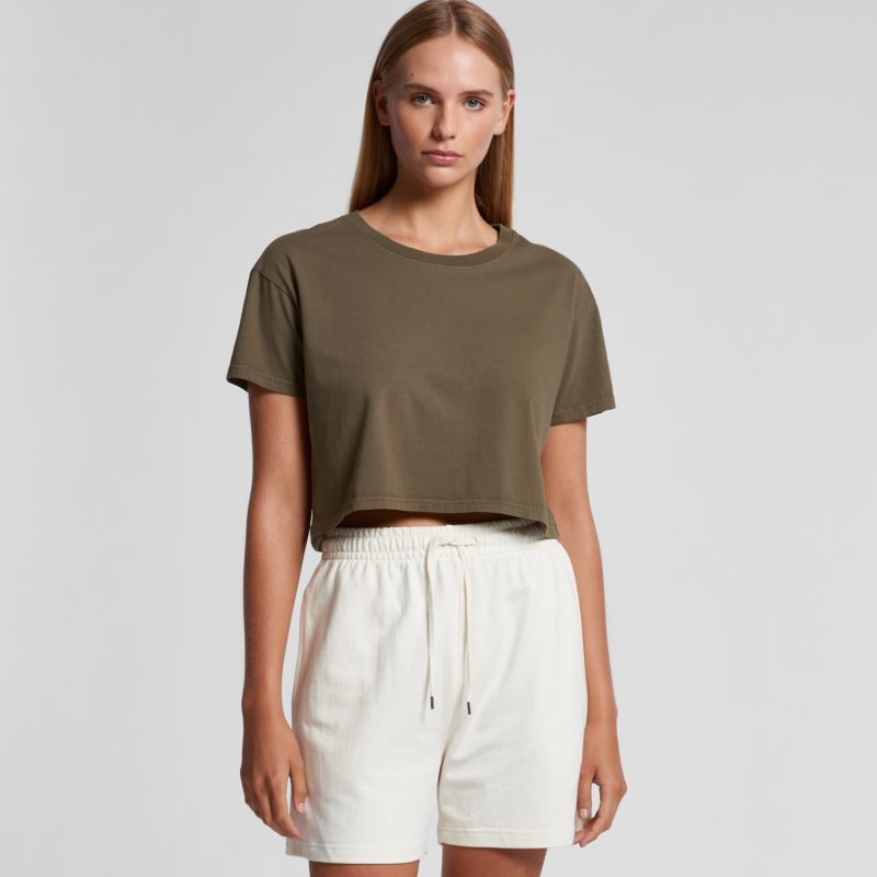 AS Colour Womens Faded Crop Tee