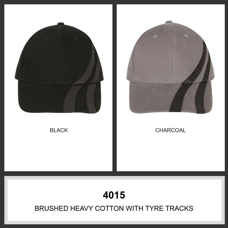 Headwear 6PNL Brushed Heavy Cotton w/- Tyre Tracks