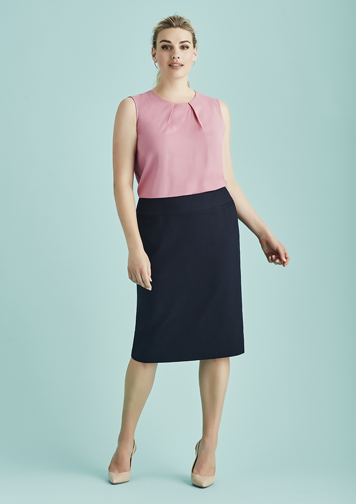 Biz Corporates Womens Relaxed Fit Skirt