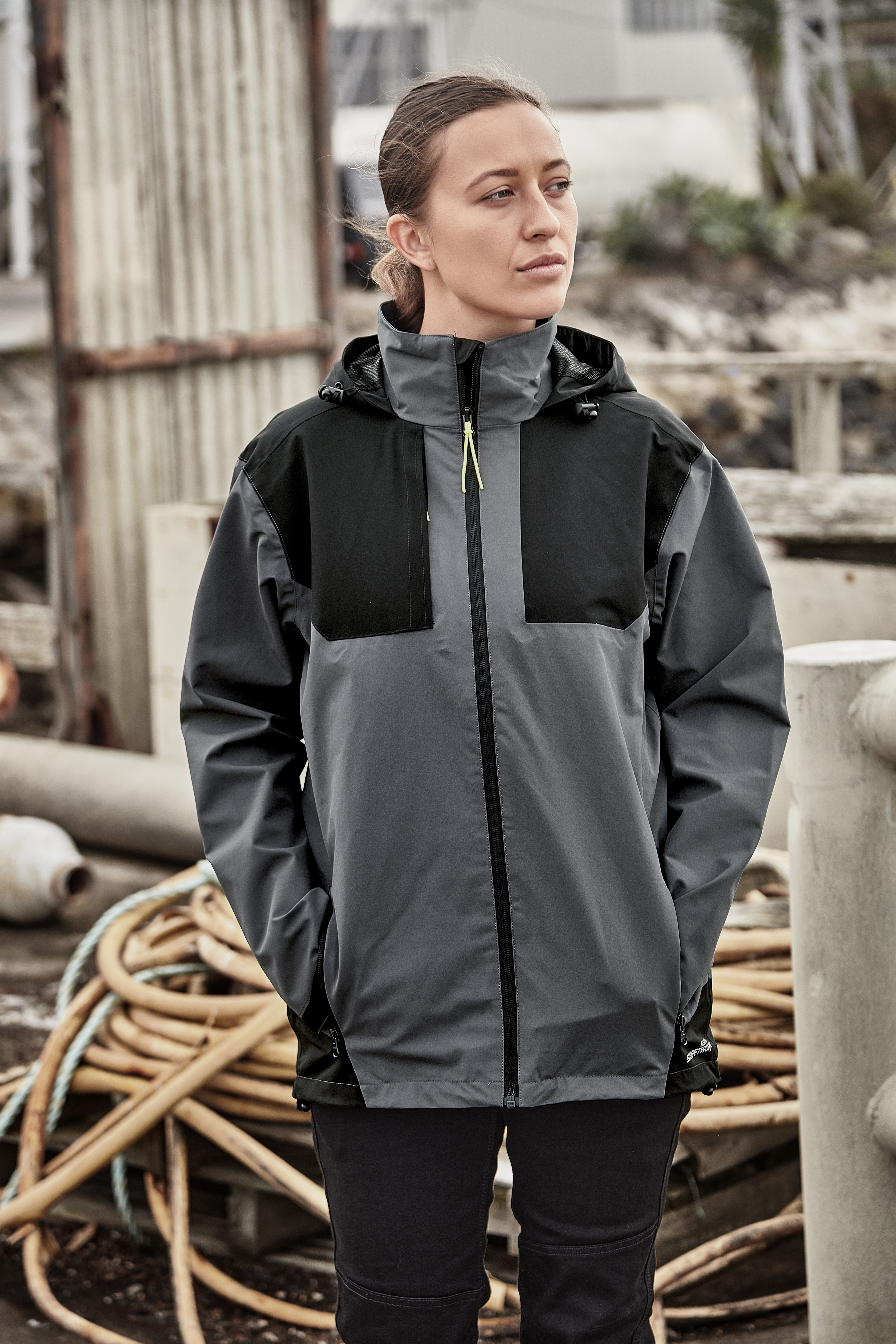 Syzmik Unisex Streetworx Stretch Waterproof Jacket