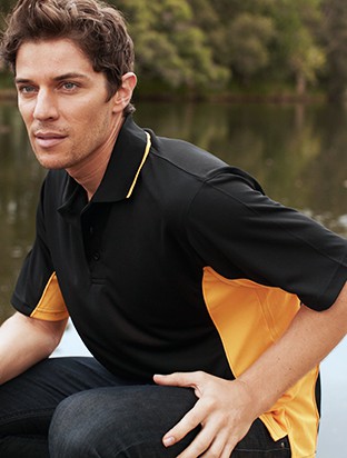 Mens Breezeway Panel Polo