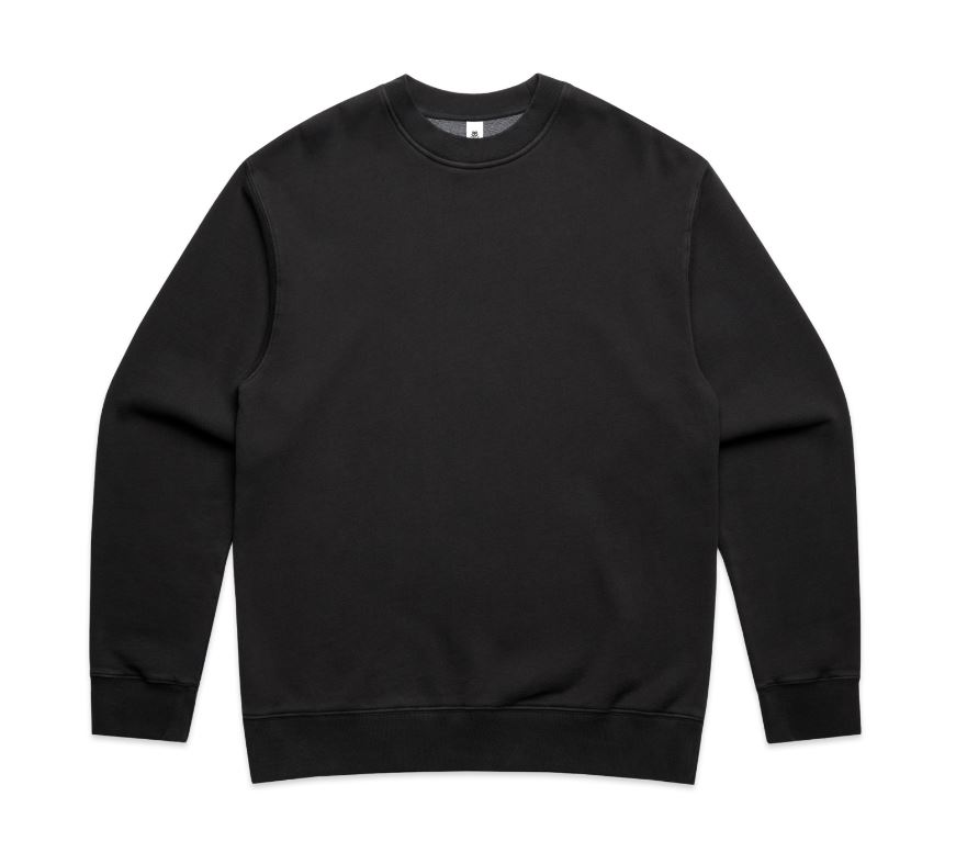 Womens Faded Relax Crew