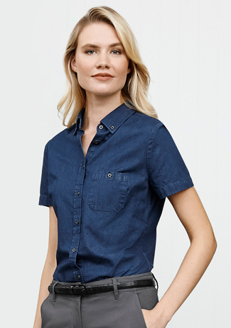 Biz Collection Indie Ladies Short Sleeve Shirts