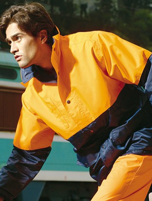 Unisex Adults Hi-Vis Mesh Lining Jacket