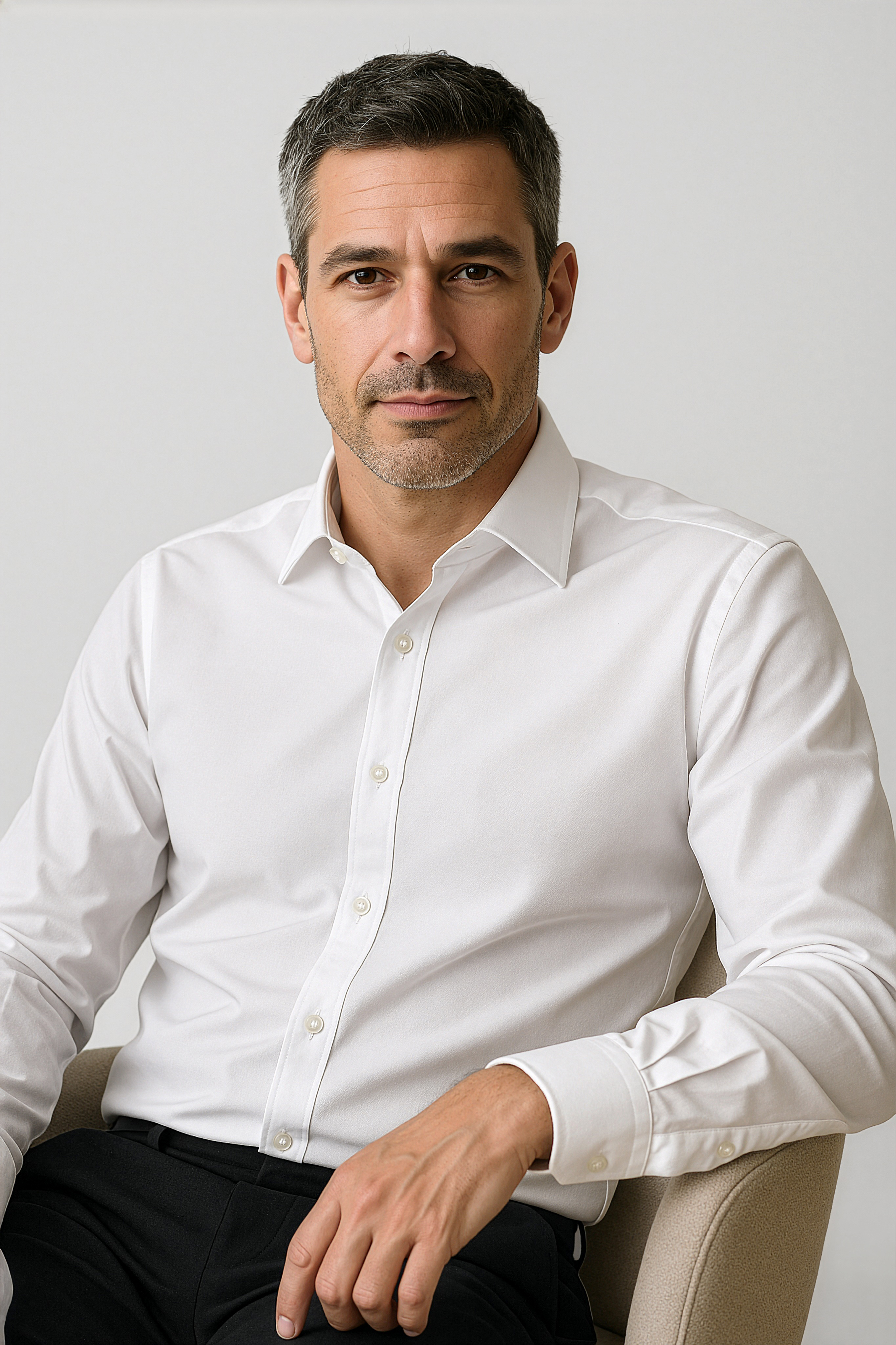 Biz Corporates Mens Hudson Long Sleeve Shirts
