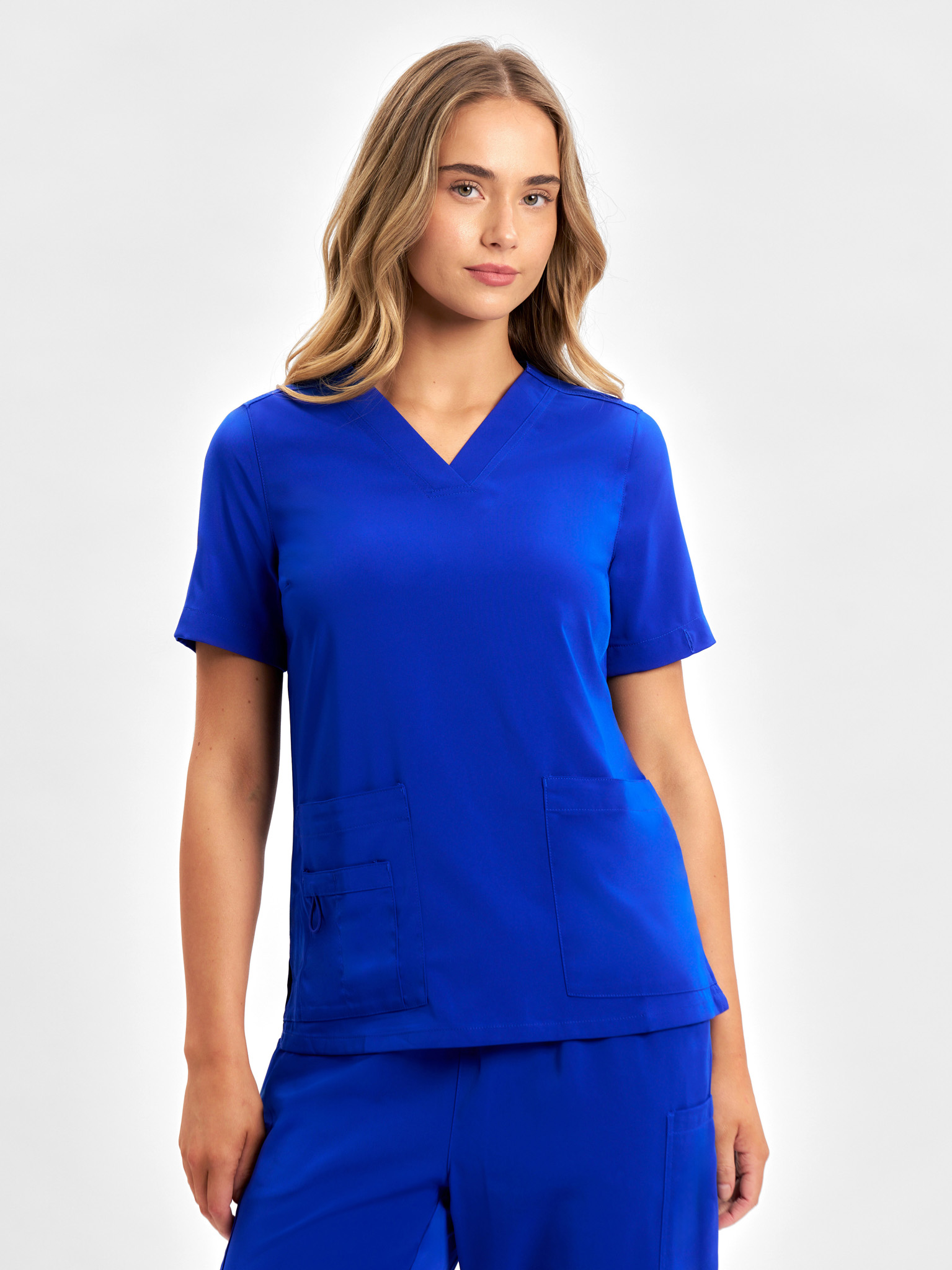 Biz Care Womens Avery Easy fit V-Neck Scrub Top