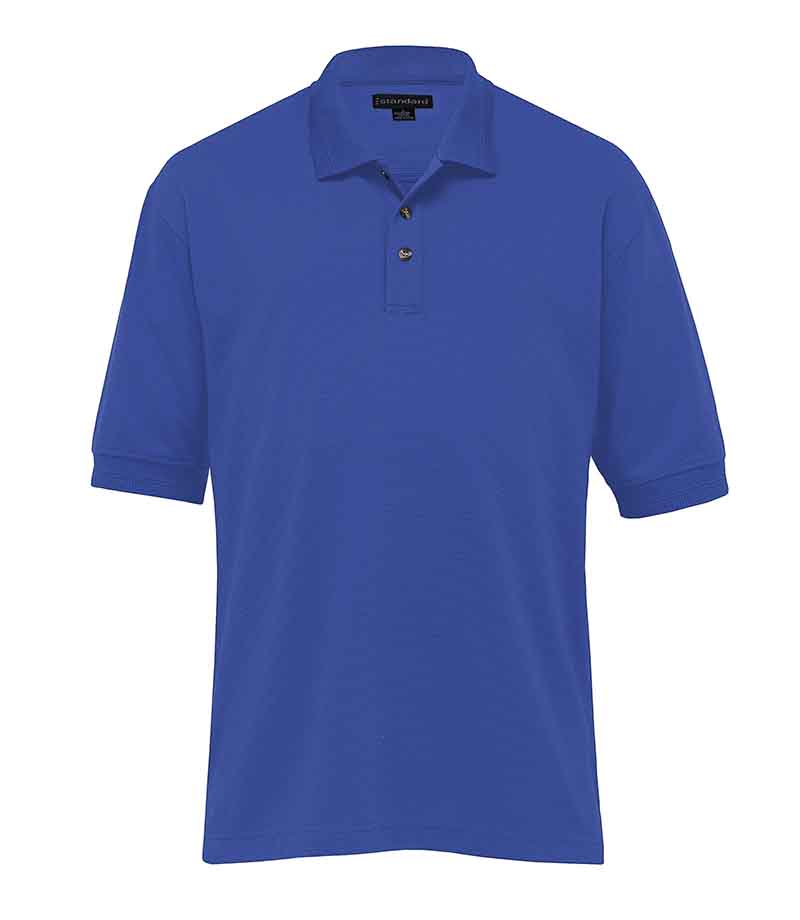 BMV Jacquard Ottoman Balmoral Polo - Mens