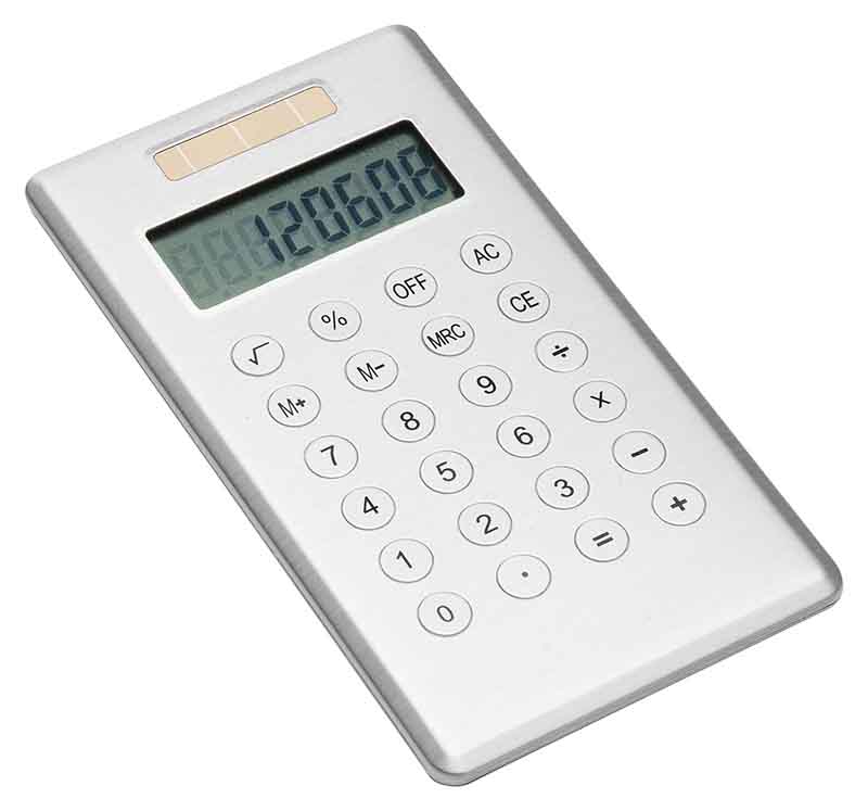 BMV Slimline Pocket Calculator