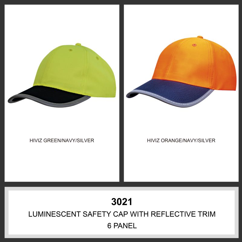 Headwear 6PNL Hi-Vis Luminescent Safety Cap