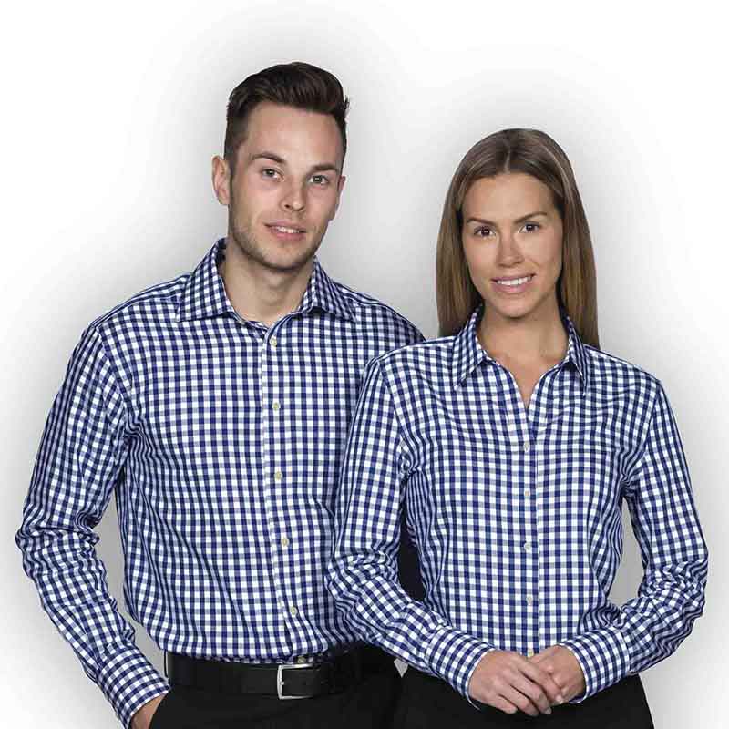 BMV The Hartley Check Shirts - Mens