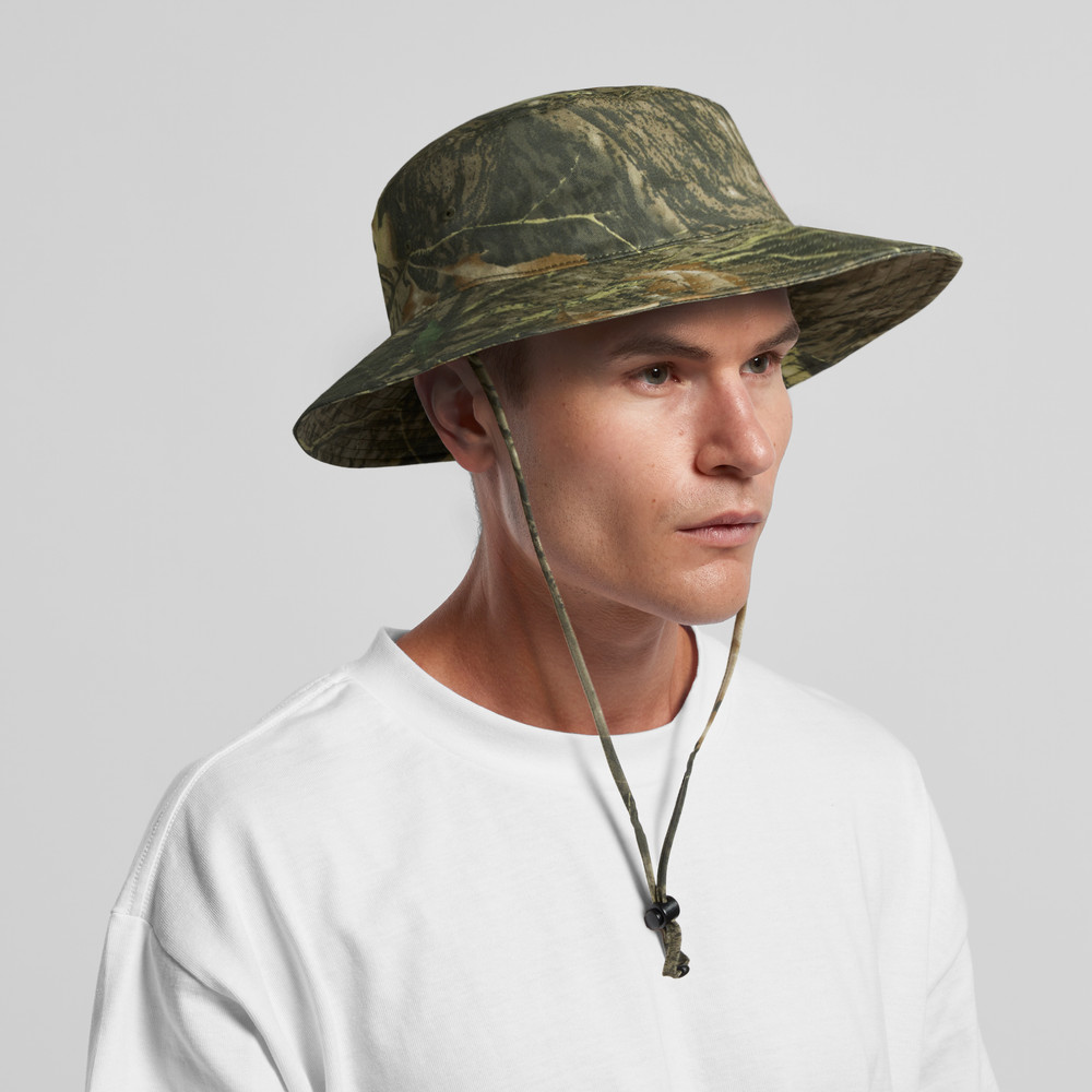 AS Colour Wide Brim Camo Bucket Hat