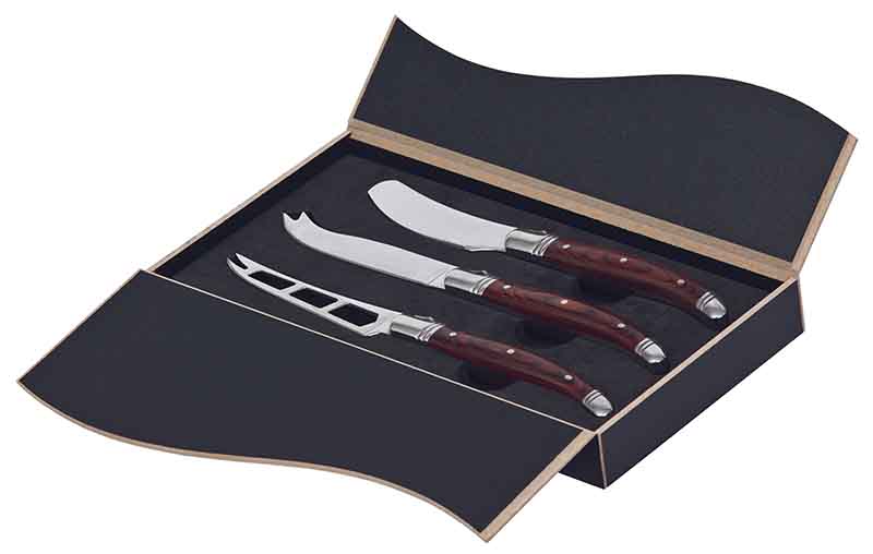 BMV Bordeaux Cheese Knife 3 pcs Set