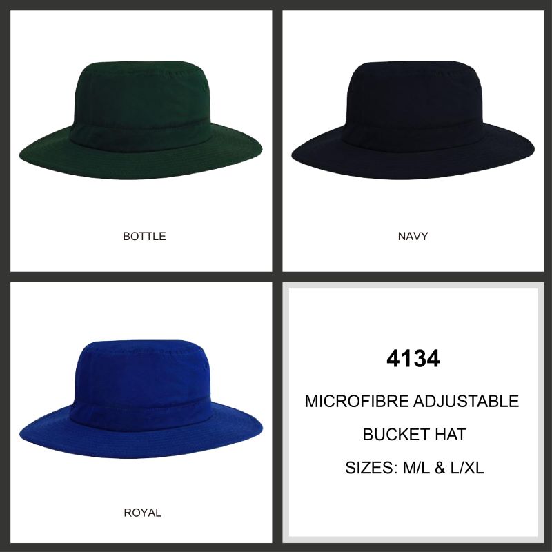 Headwear Microfibre Bucket Hat