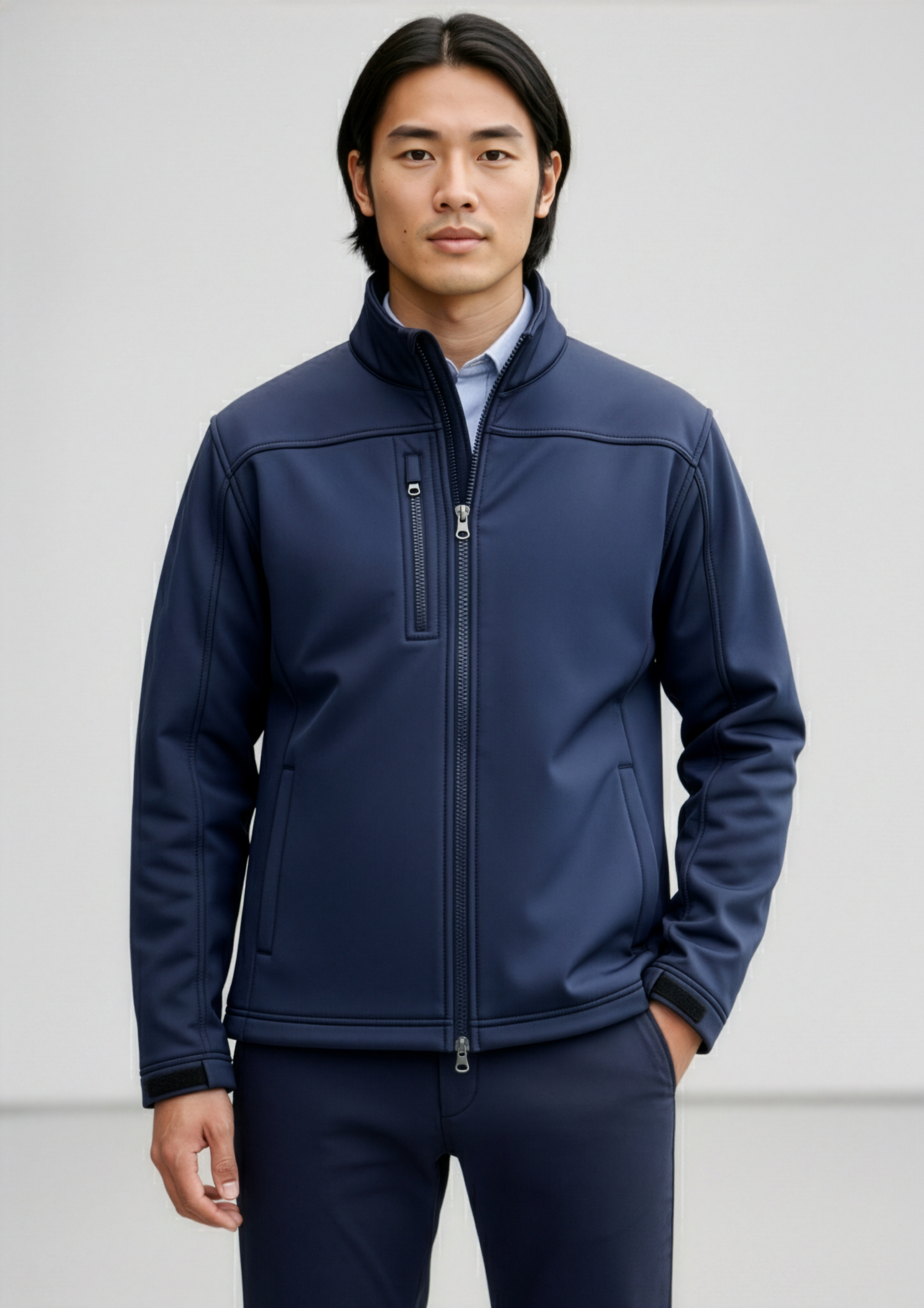 Biz Collection Mens Soft Shell Jacket