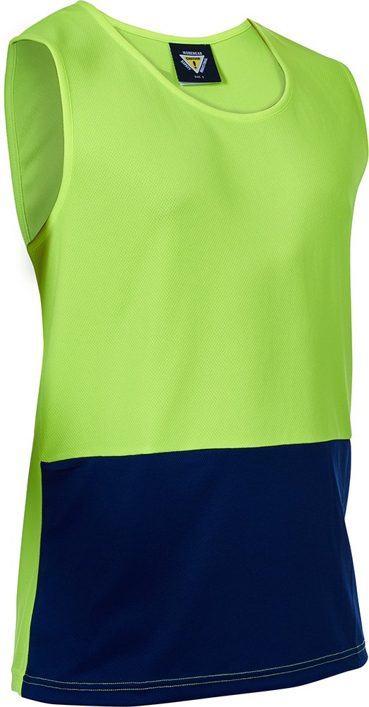 Esko D/O Singlet Yellow/Navy