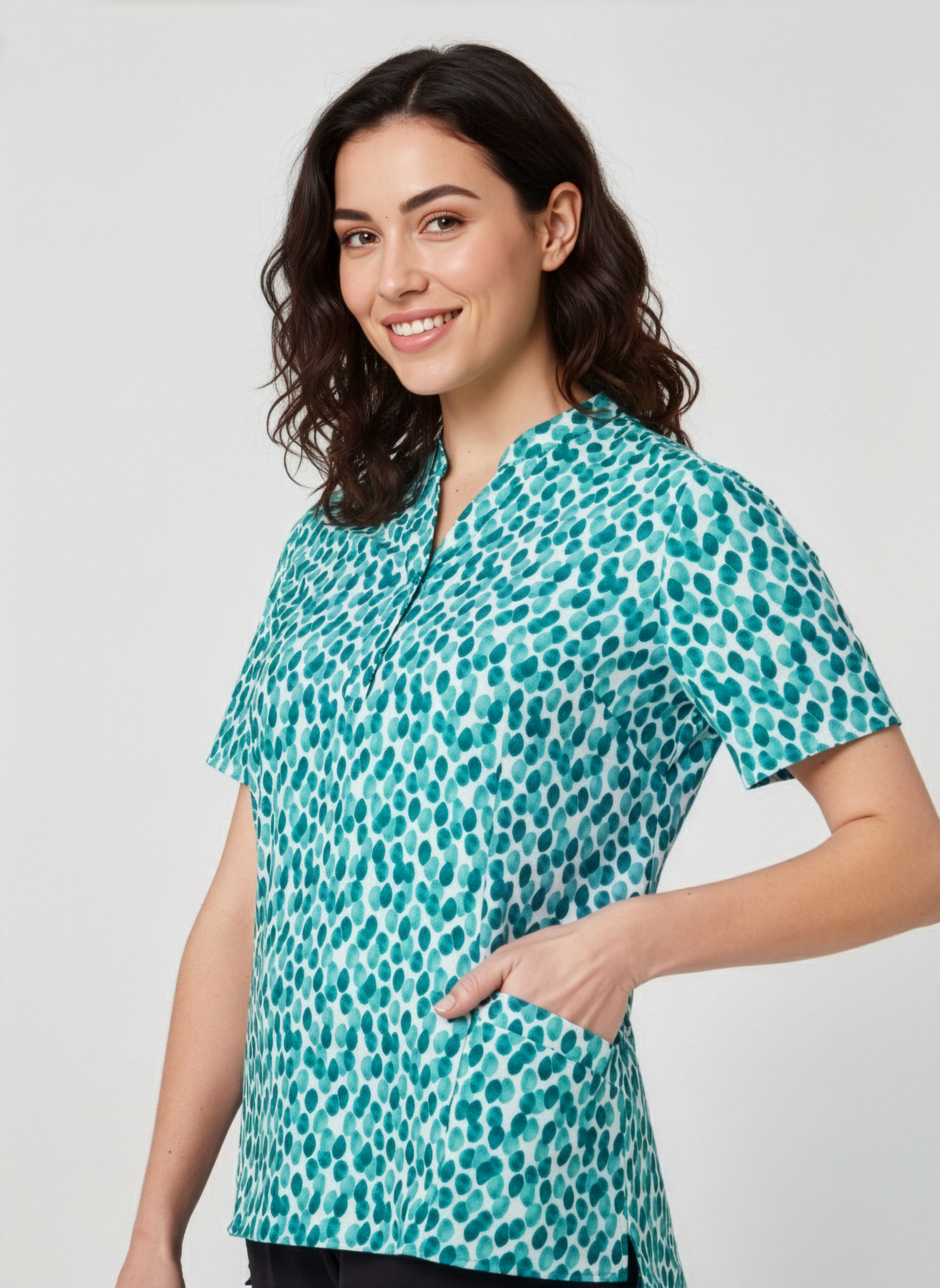 STARDUST PRINT TUNIC