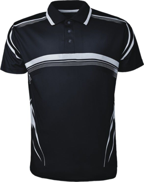 Unisex Adults Sublimated Gradated Polo