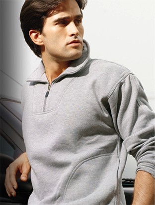 Unisex Adults 1/2 Zip Fleece with Pockets-7XL