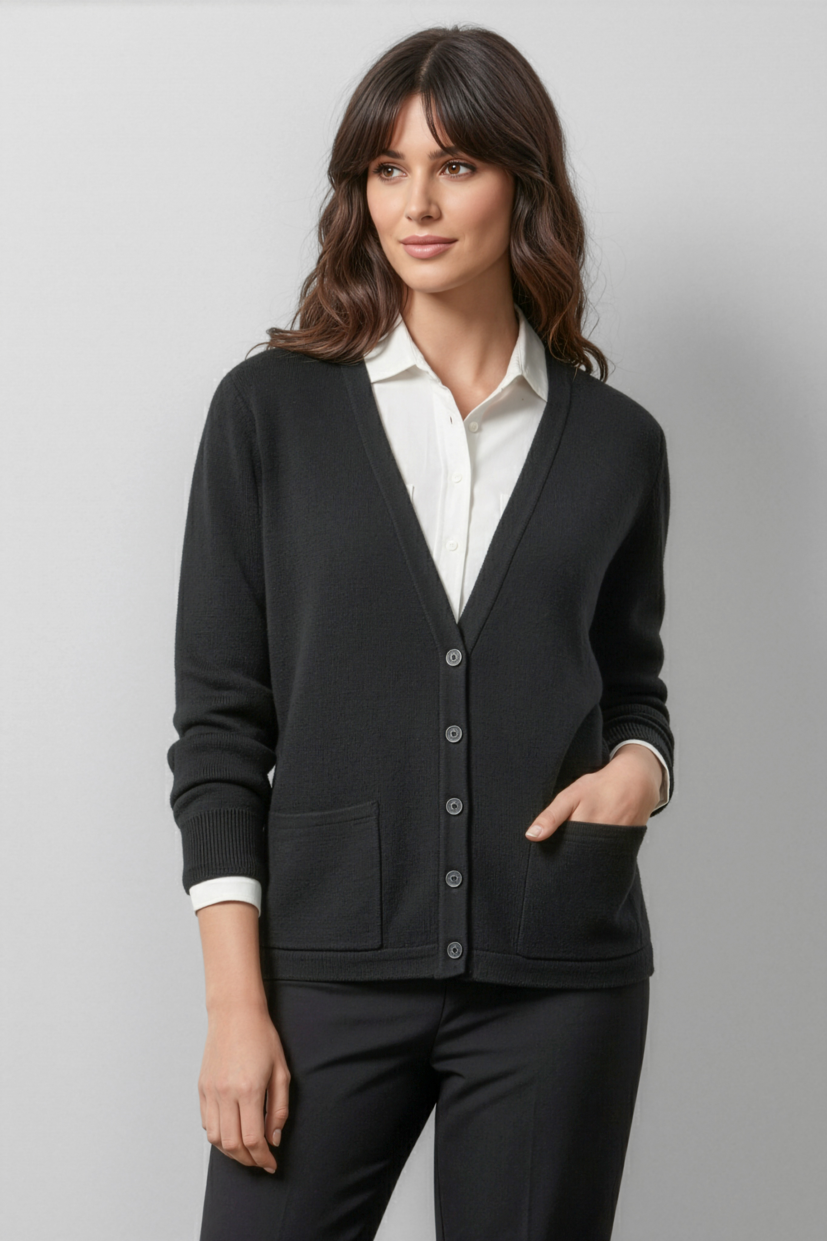 Biz Collection Ladies Woolmix Cardigan