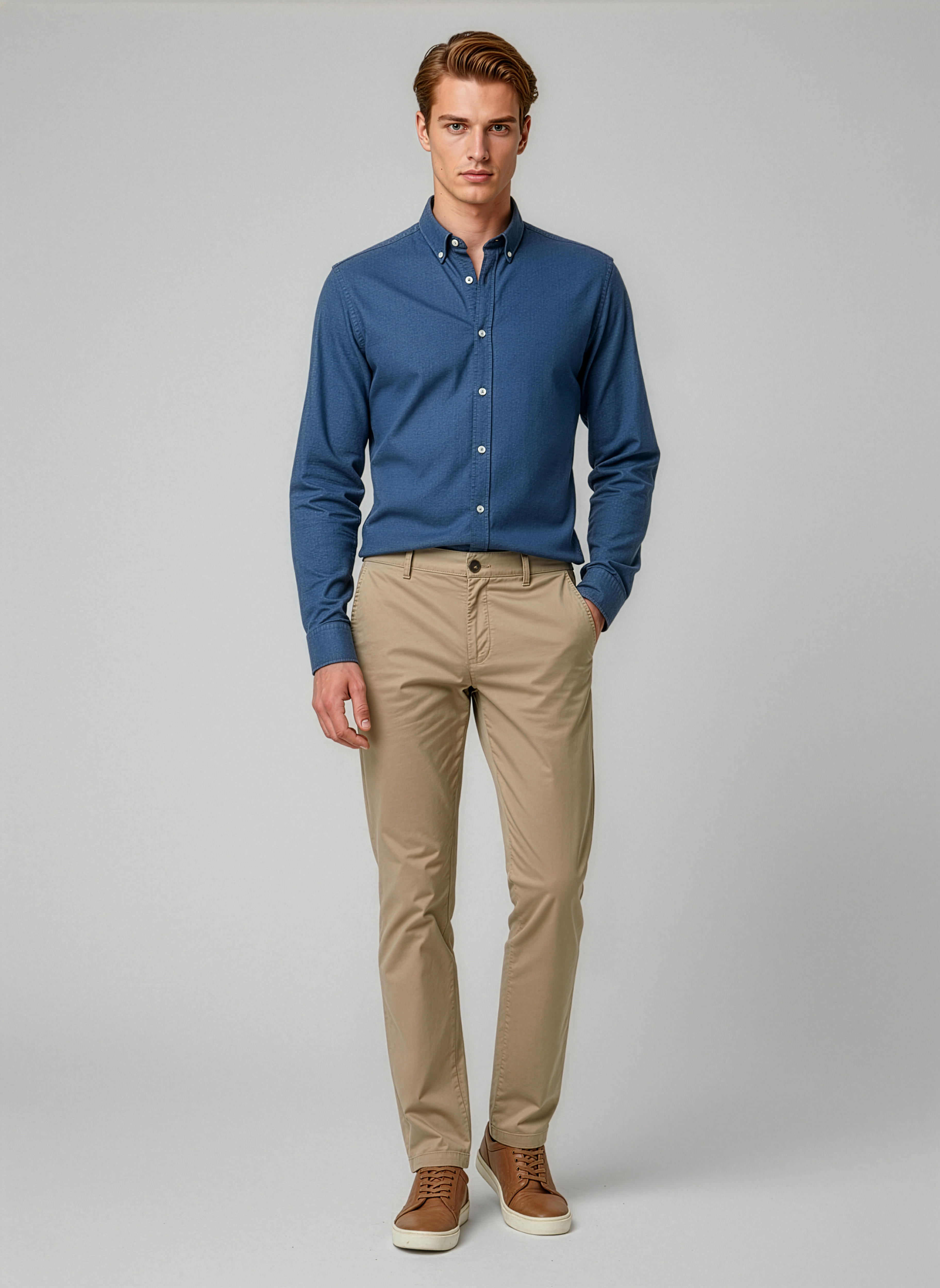 Biz Collection Mens Lawson Chino Pant