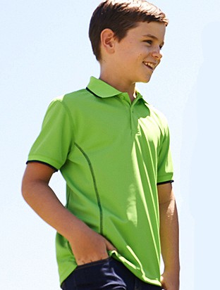 Stitch Feature Essentials Kids S/S Polo