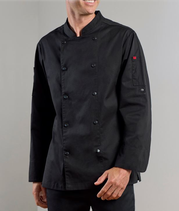 Gusto Mens Cotton L/S Chef Jacket