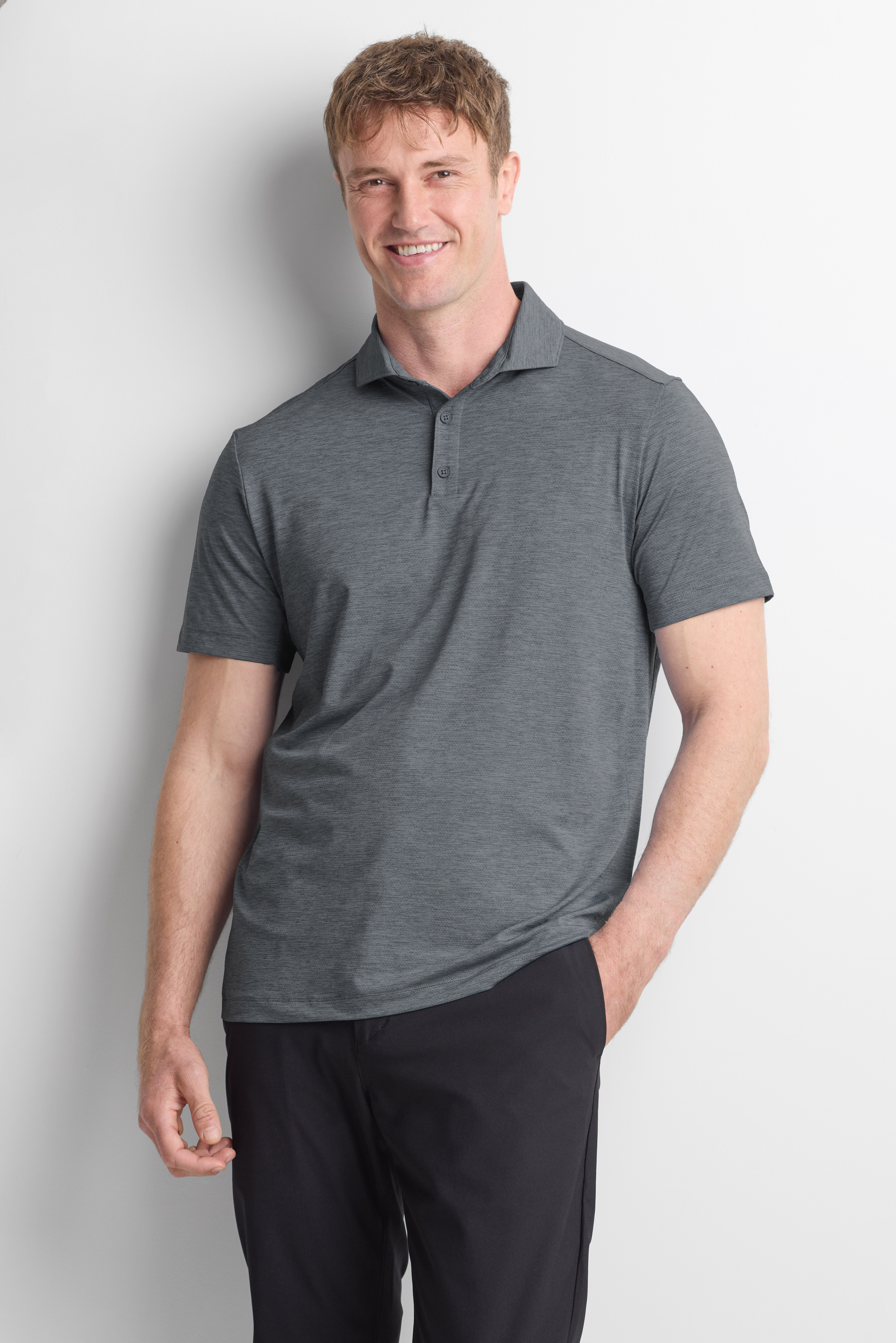 Phoenix Men's Short Sleeve Mesh Polo