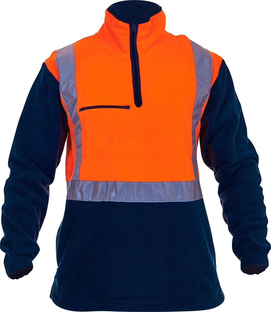 Hi-Vis D/N Polar Fleece 1/2 Zip Tunic 9-13XL