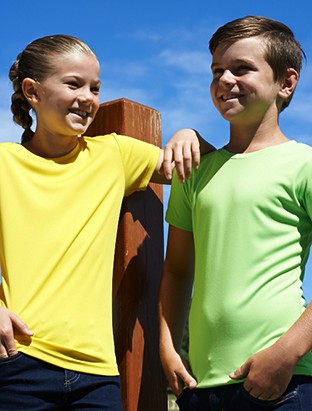 Kids Brushed Tee Shirts