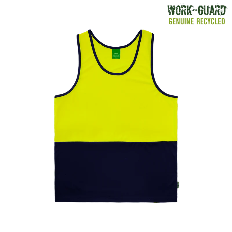 R491X Workguard Recycled Hi Vis Singlets