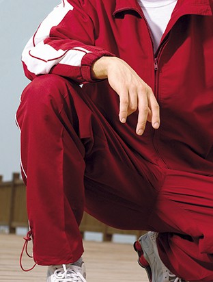 Unisex Adults Track-Suit Pants with Piping