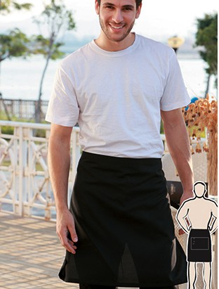 Cotton Drill Half Apron - No Pocket